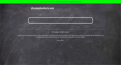 Desktop Screenshot of chromeplomberie.com